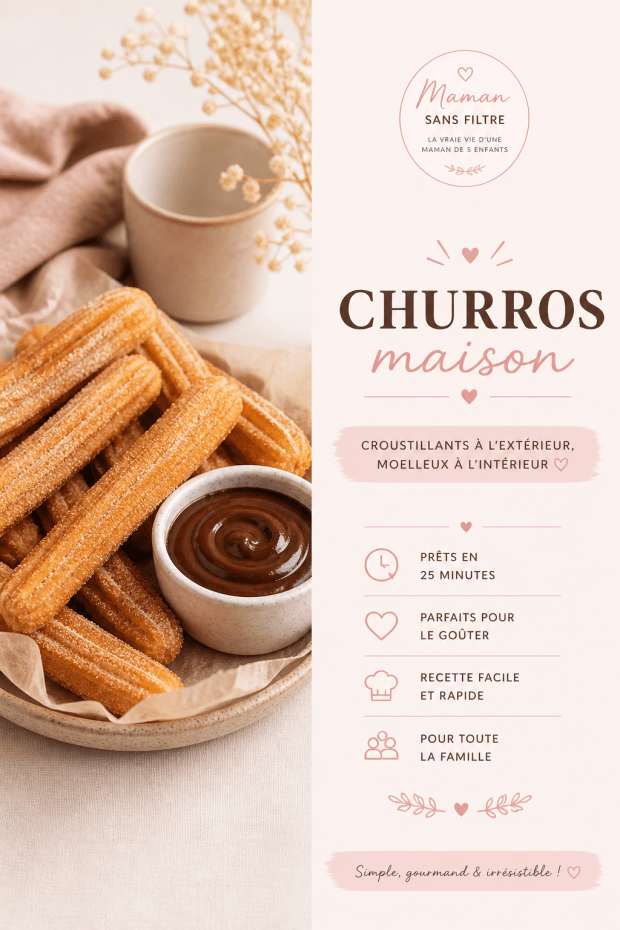 Churros maison faciles : la recette croustillante prête en 25&nbsp;min