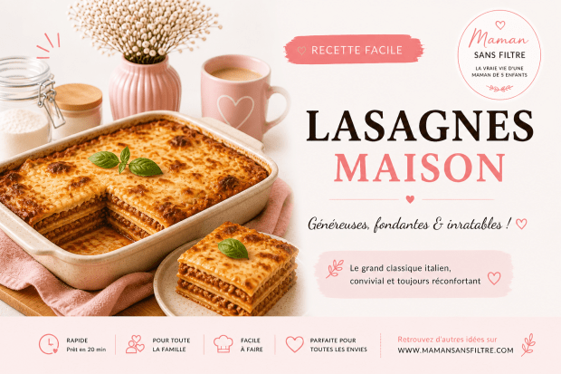Lasagnes maison fondantes et&nbsp;gourmandes