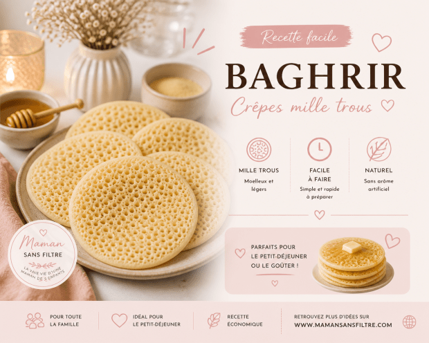 Baghrir facile et moelleux&nbsp;🥞✨